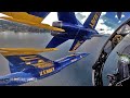 Cette vido du cockpit des blue angels est terrifiante et incroyable