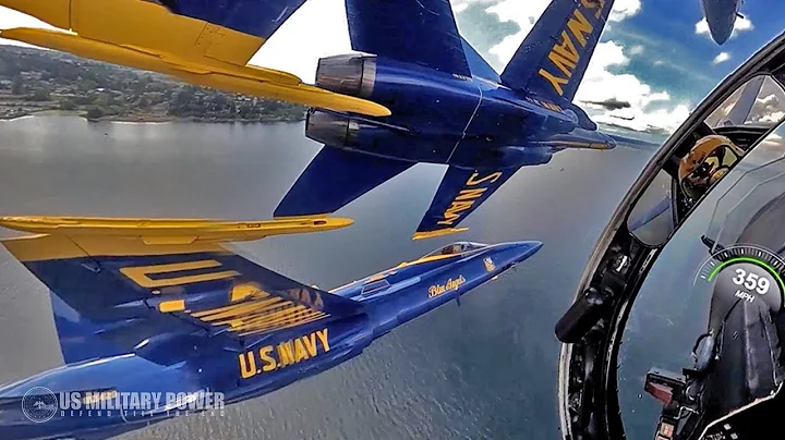 This Blue Angels Cockpit Video is Terrifying and A...
