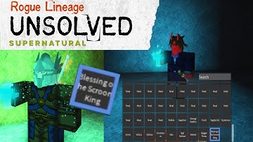 Rogue Lineage Unsolved | Scroom King