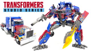 Transformers PREMIUM FINISH Studio Series SS05 OPTIMUS PRIME Review