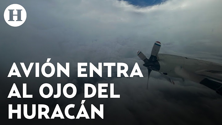 ¡Avión cazahuracanes se mete al ojo del huracán Beryl! Así se ve el fenómeno desde adentro