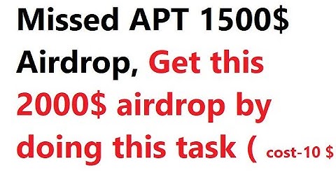 $2000 Airdrop on $5-10 Investment (No clickbait)🎉🤯| Layer Zero Big Airdrop|