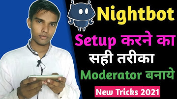 How To Setup Nightbot For YouTube Live Stream || Nightbot Setup For YouTube Live Streaming 2021