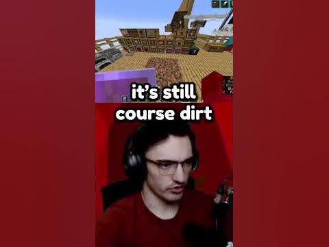 How to make infinite dirt in minecraft - YouTube