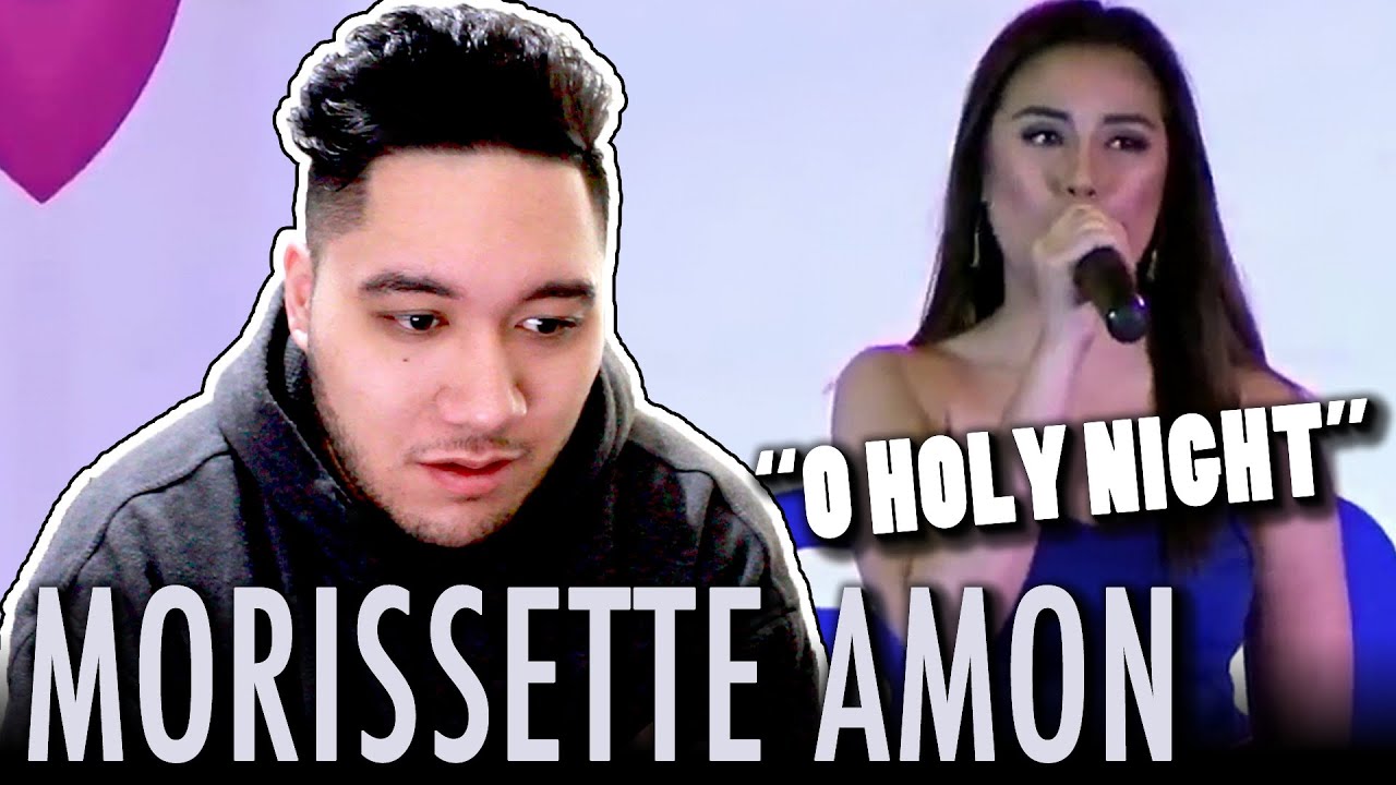 Morissette Amon - O Holy Night (Live at StarMall) REACTION!!!