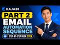 Kajabi Email Automation Tutorial forBeginners (Part 2) - Sequencing Emails