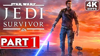 STAR WARS JEDI SURVIVOR Gameplay Walkthrough Part 1 [4K 60FPS PC ULTRA] - No Commentary (FULL GAME)