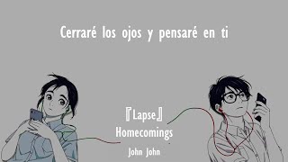 Video thumbnail of "Insomniacs After School Ending Sub Español『Lapse』Homecomings"