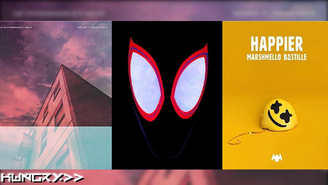 Sunflower X Happier X Takeaway [Mashup] Post Malone, Marshmello, The