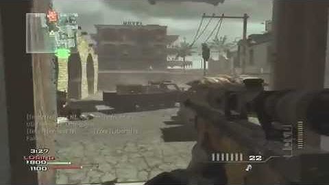 Once in a Lifetime Throwing Knife Kill - Modern Warfare 3