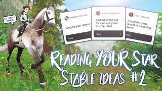 Reading 10 of YOUR Star Stable ideas #2 | Star Stable Updates