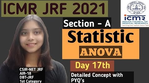 Statistic Day 17th |ICMR-JRF 2021