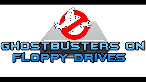Ghostbusters Theme on Floppy Drives