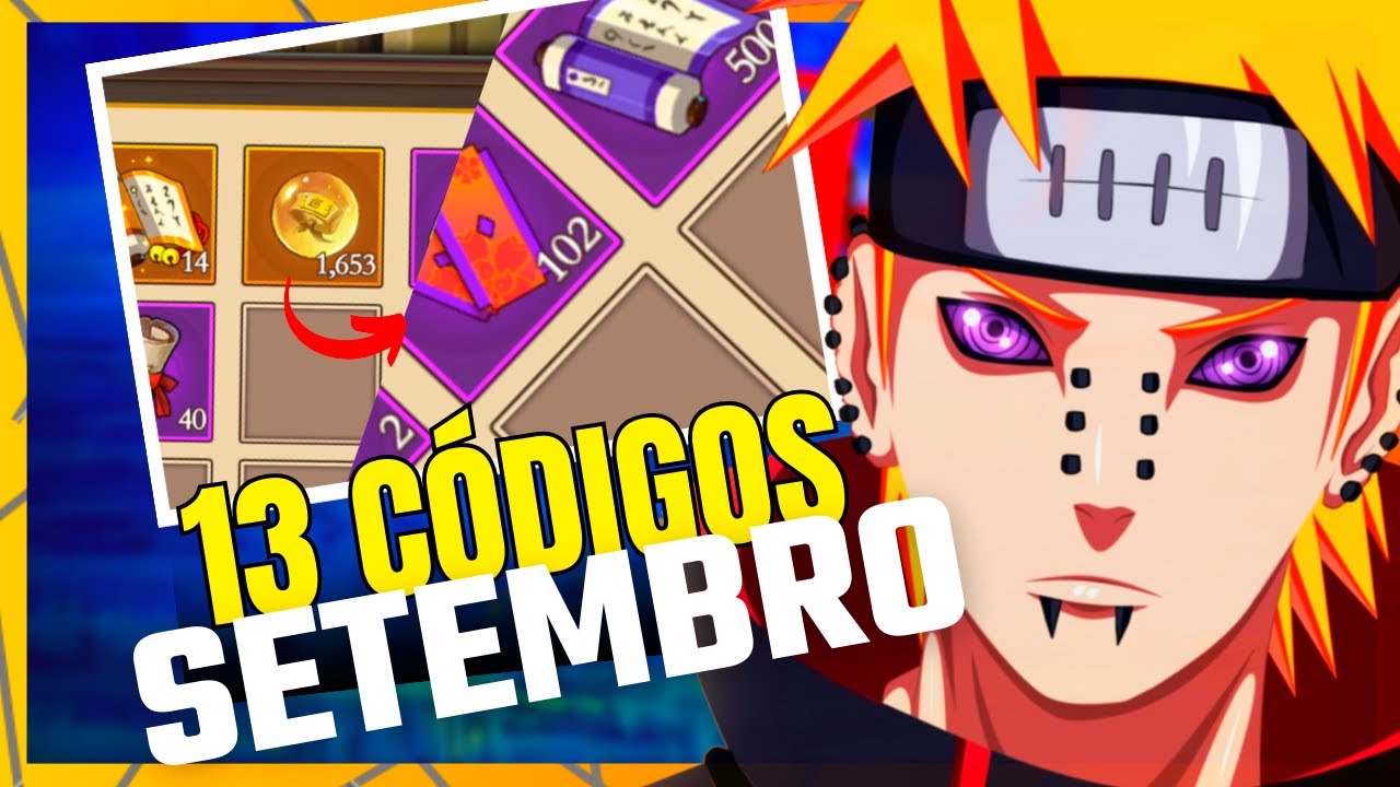 Ultimate Ninja Awakening - TODOS OS 6 CODES VÁLIDOS - Thiago Supremo