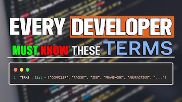 20 Terms Every Developer Should Know!