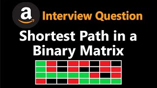 Shortest Path in a Binary Matrix - Leetcode 1091 - Python