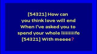 Association  - Never My Love (karaoke)
