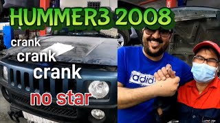 HUMMER3  2008  engine crank but won't start (the reason why) 2008 Hummer H3 No Crank No Start Fix