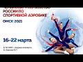 Чемпионат России по спортивной аэробике. Омск-2021.