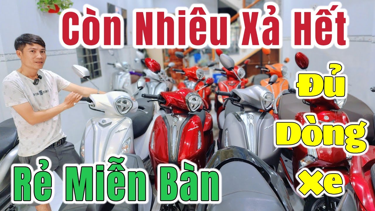 Còn Nhiêu Xả Hết Nhập Lô Mới Dàn AB, SH mode Rẻ Hơn Vision, NVX , Grander Lướt Có Góp Tại Phi Tiến