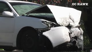 Head-on crash kills 66-year-old woman in Mission Viejo