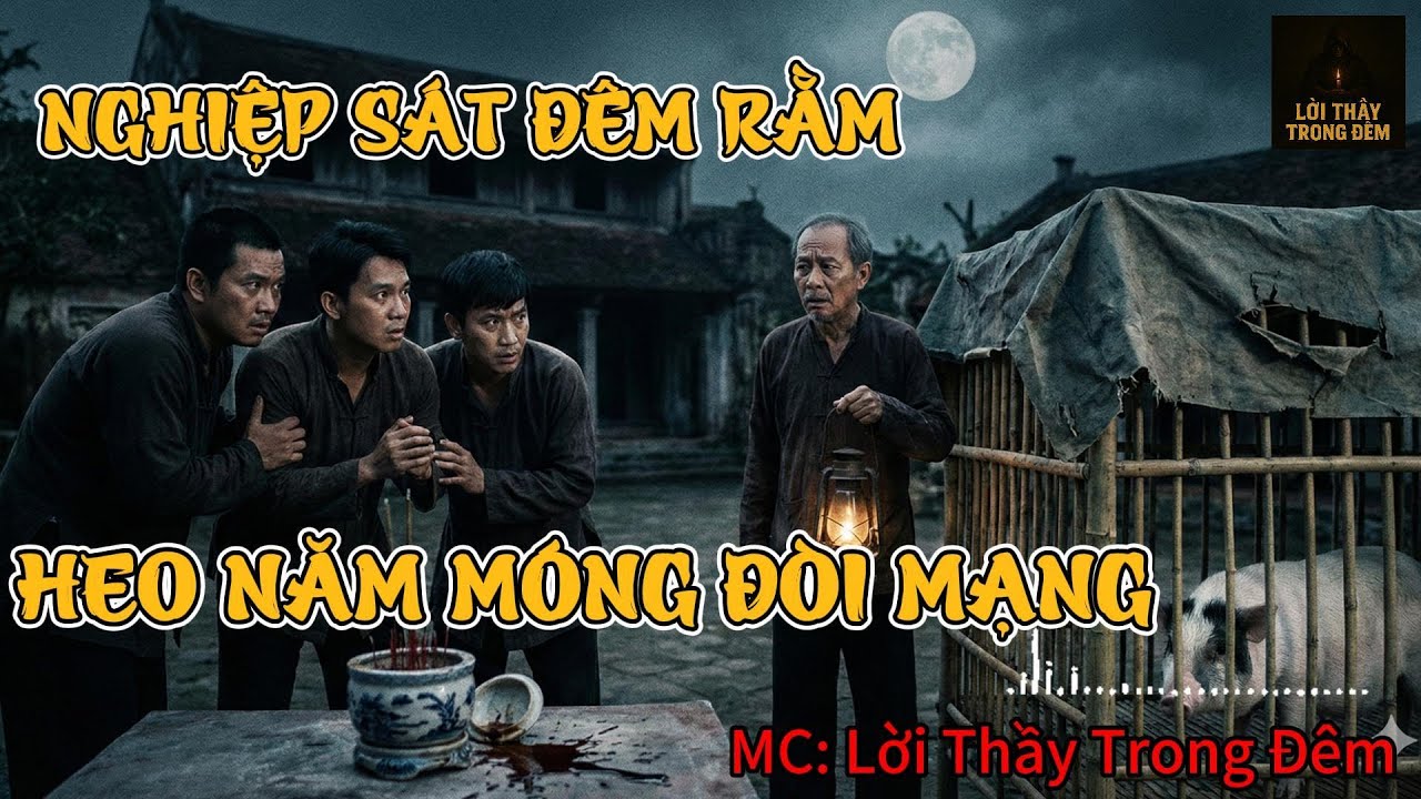 NGHIỆP SÁT ĐÊM RẰM – HEO NĂM MÓNG ĐÒI MẠNG | Lời Thầy Trong Đêm
