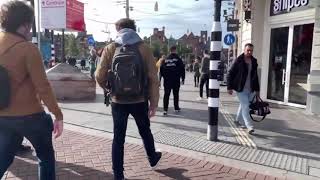 Amsterdam City Walking Tour Holland 5-2022