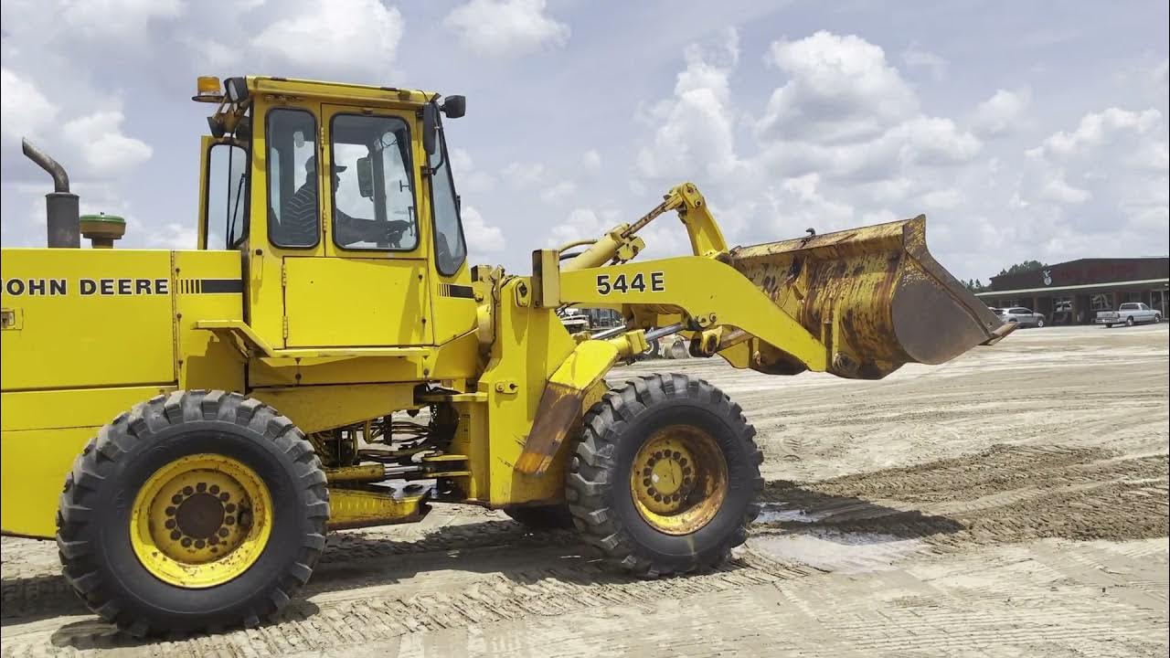 JOHN DEERE 544E RUBBER TIRE LOADER For Sale YouTube