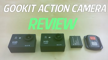 Gookit WIFI 2.0 1080P Action Camera with Remote Control REVIEW