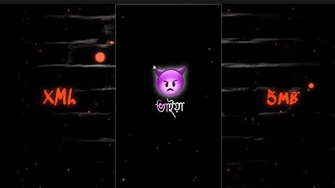 ATUTUDE XML FILE ||👿🔥TIKTOK ATUTUDE XML ||😎🔥NEW TREND XML FILE || X SIYAM || EDIT BY @xsiyam777
