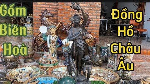 🔴🔴Đồng Hồ Pháp _ Gốm Biên Hoà Xưa _ Cặp Ngựa Bằng Đồng To _ Lư Đồng Xưa. Tối 20/4 #đồcổcầnthơ