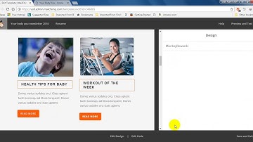 Mailchimp: Linking the text or button