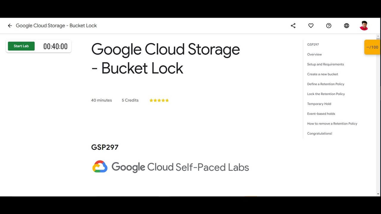 Google Cloud Storage Bucket Lock LearnToEarn! I Learn to Earn