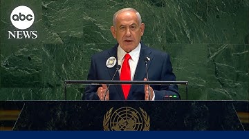 FULL SPEECH: Delegates walk out as Netanyahu speaks at the UN