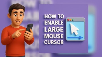 How to Enable Large Mouse Cursor on Android