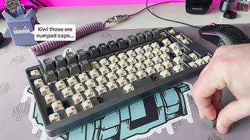 ID80 - MT3 Susuwatari Keycaps - Install and sound test - Novelkeys Kailh Creams (Lubed & Filmed)