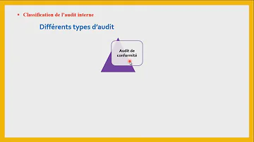 Quels sont les caractéristiques de l'audit interne