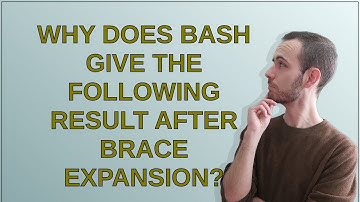 Unix: Why does bash give the following result after brace expansion?