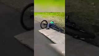 Tragic Bike Crash Caught on Film #shorts #crash #Fail #Bikejump #Bmx #caughtoncamera #viral