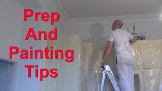 Plaster Coving Repair, Water Stains and Wardrope Revamp
