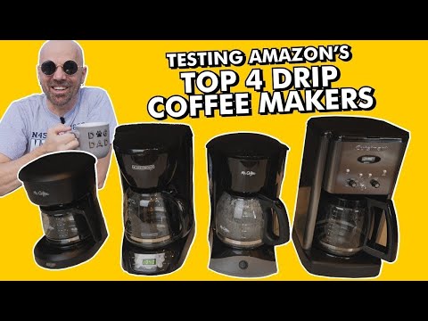 Amazon's Top 4 Drip Coffee Makers Compared!