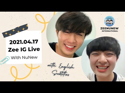 【ENG/RUS/POR SUBS】2021.04.17 Zee IG Live (NuNew Cut)