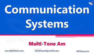 Multi Tone AM | Hindi/ Urdu | Communication System by Raj Kumar Thenua