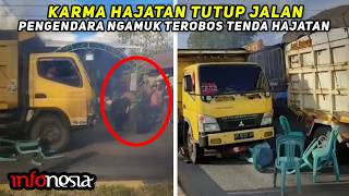PUAS LIATNYA...! Acara HAJATAN TUTUP JALAN Dibikin Kapok