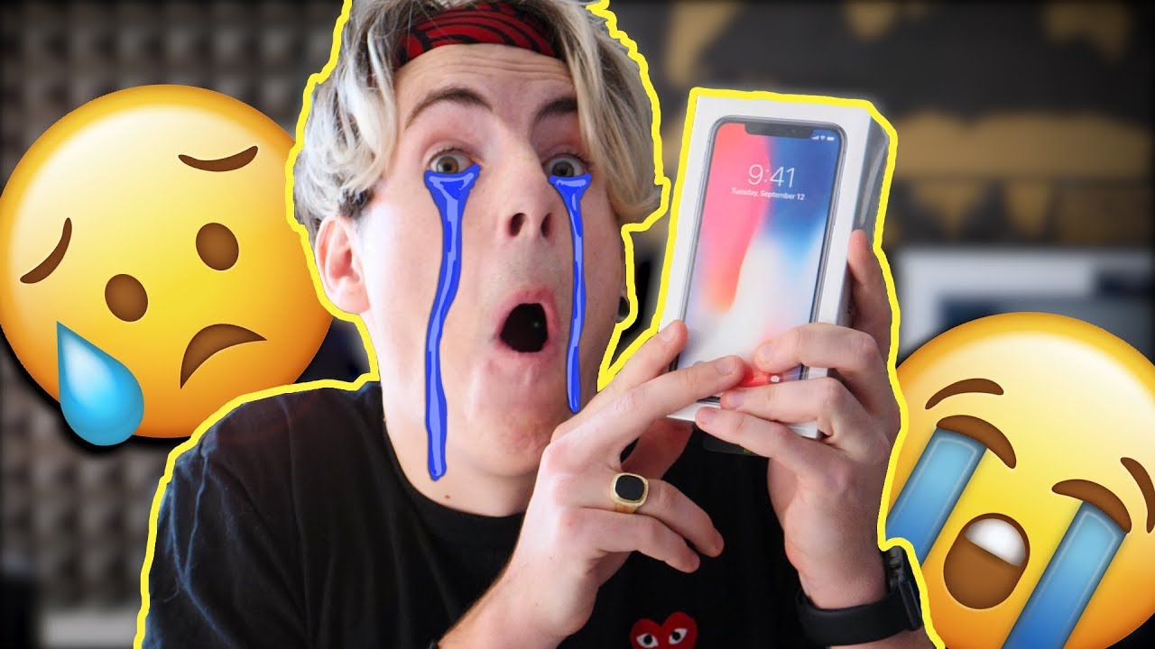 iPhone X ma sklamal 😢