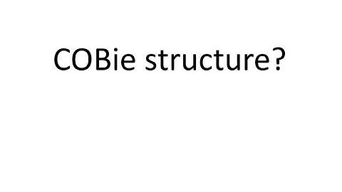 COBieStructure