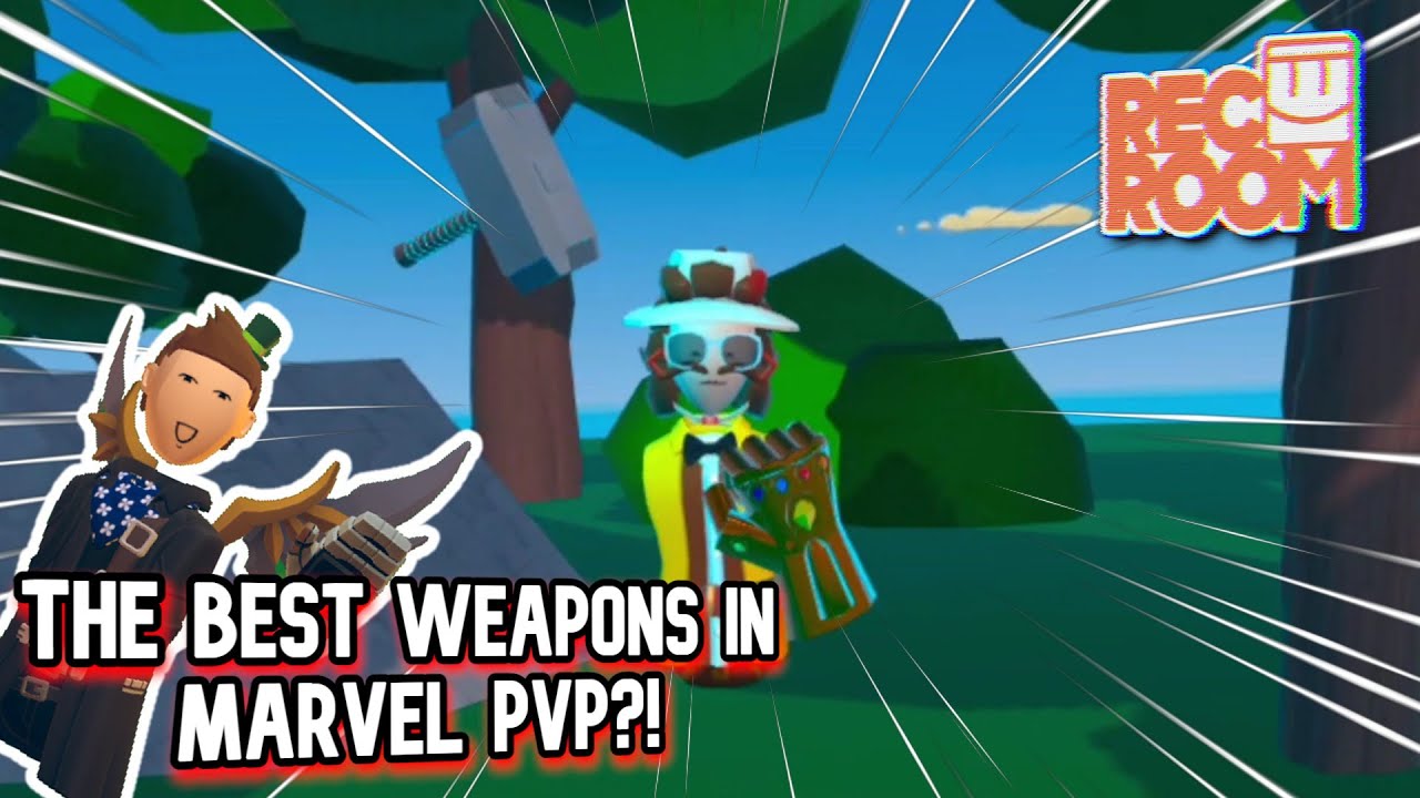 The BEST WEAPONS In Marvel PvP Rec Room YouTube