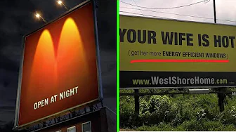 Funniest and Smartest Billboards Ever Made