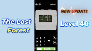 The Lost Forest Puzzle Level 40 walkthrough🌲 | Relaxing Puzzle Gameplay | MiniBoss