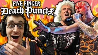 Hip-Hop Head REACTS to "Blue on Black" by FIVE FINGER DEATH PUNCH!!